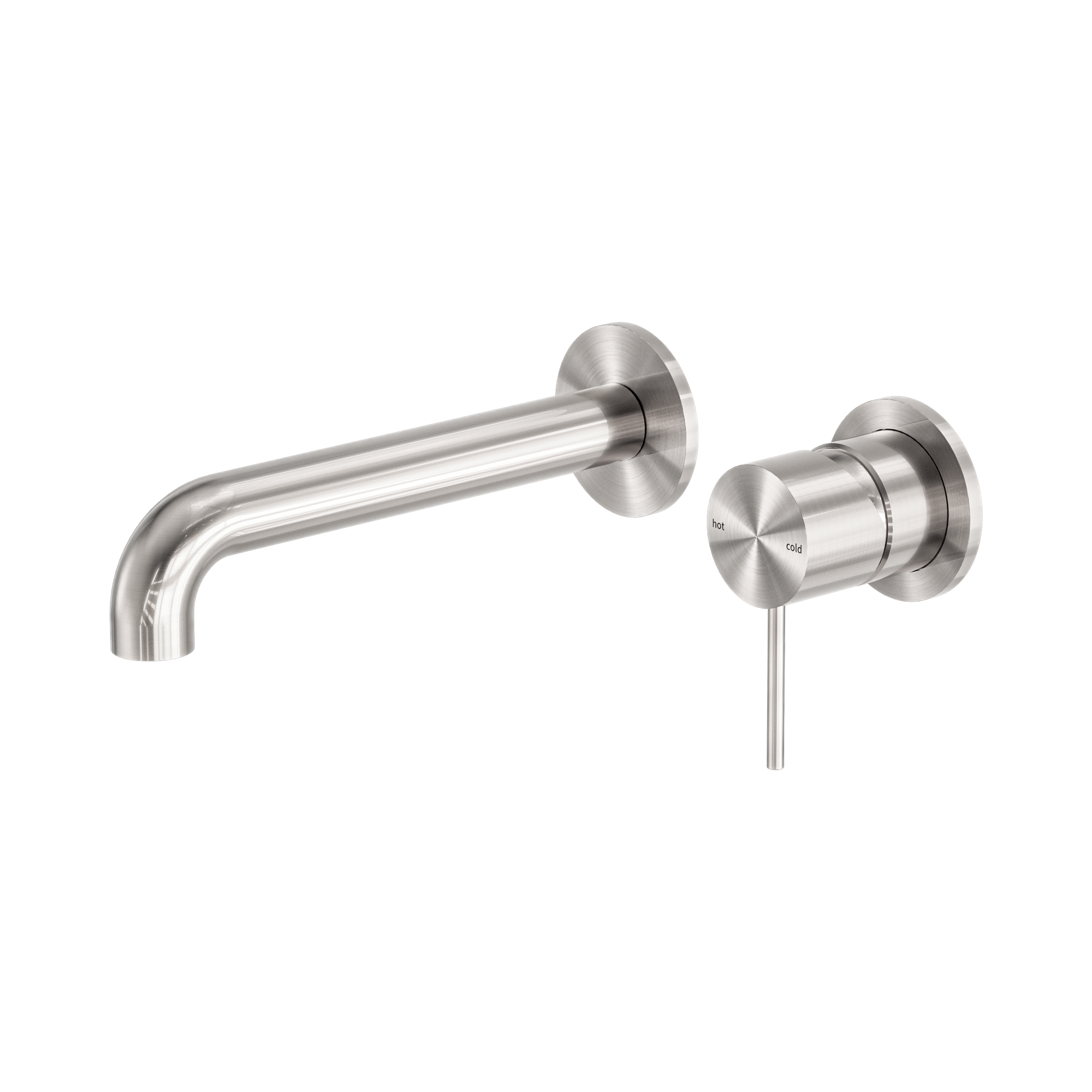 Mecca Wall Basin/Bath Mixer Separate Back Plate 185mm