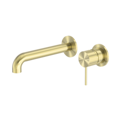 Mecca Wall Basin/Bath Mixer Separate Back Plate 230mm
