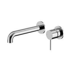 Mecca Wall Basin/Bath Mixer Separate Back Plate 260mm
