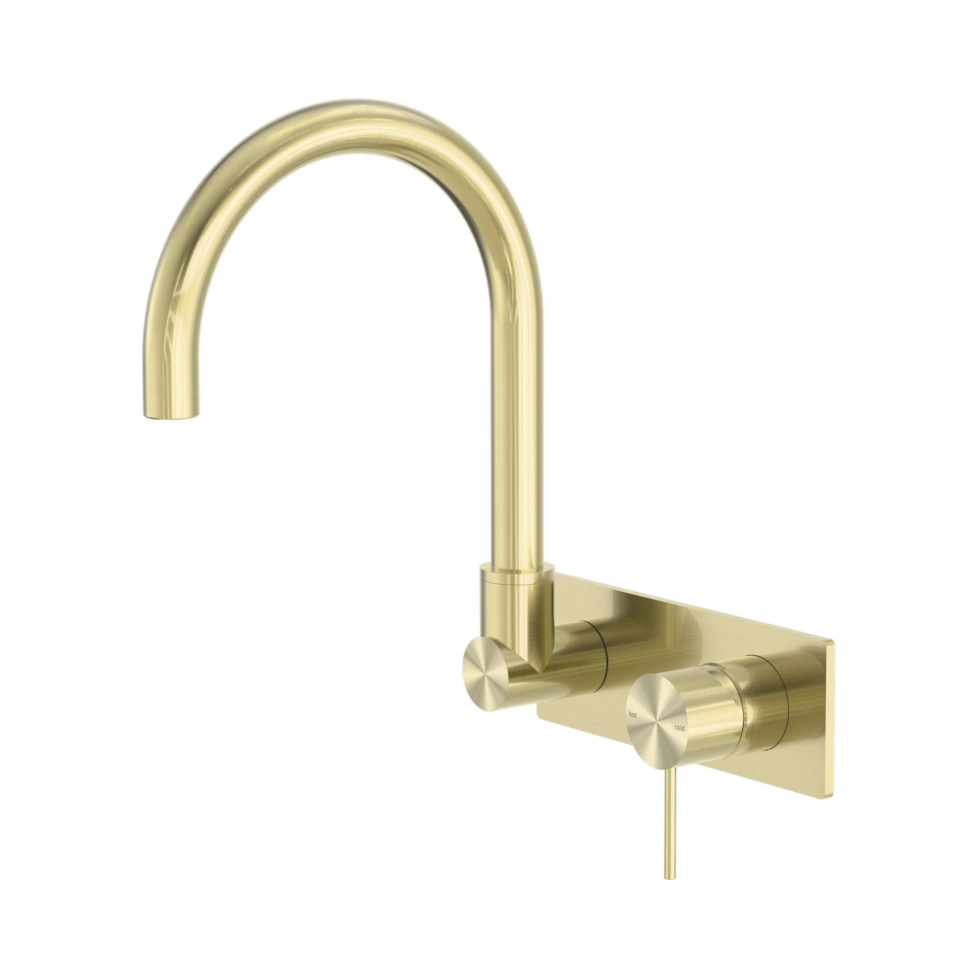 Mecca Wall Basin/Bath Mixer Swivel Spout