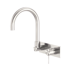 Mecca Wall Basin/Bath Mixer Swivel Spout