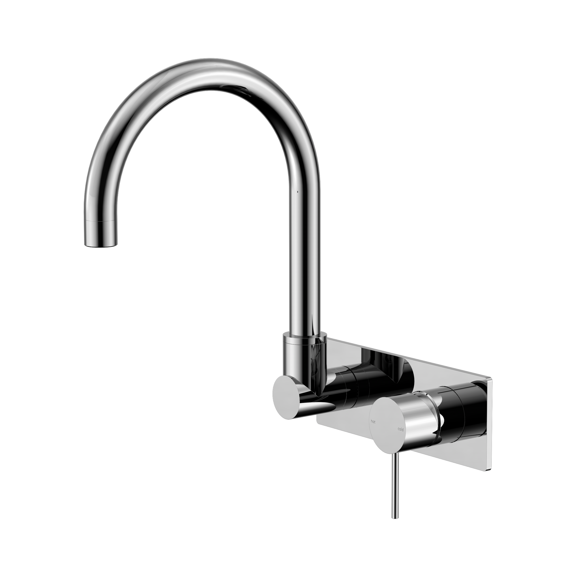Mecca Wall Basin/Bath Mixer Swivel Spout