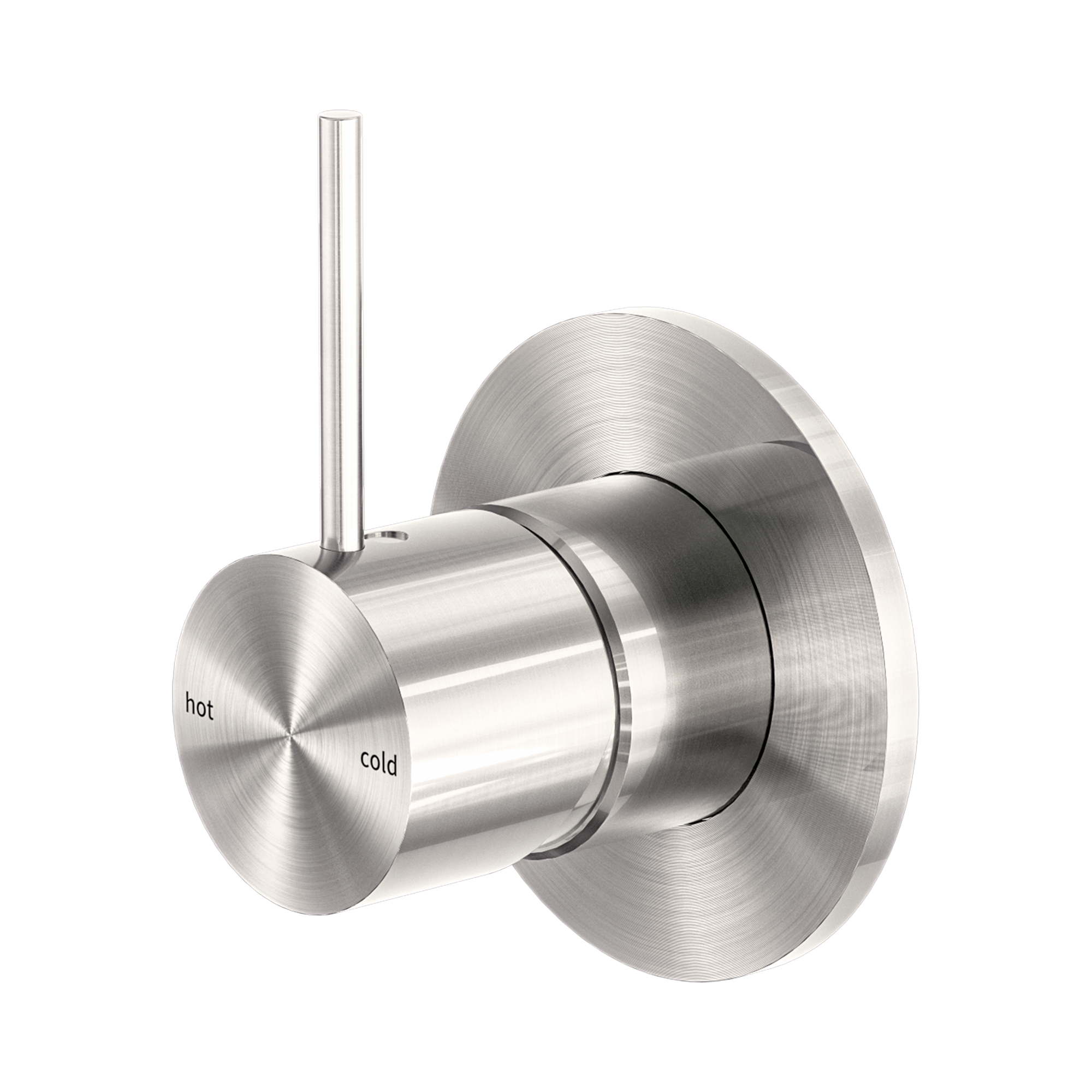Mecca Shower Mixer Handle Up 80mm Plate