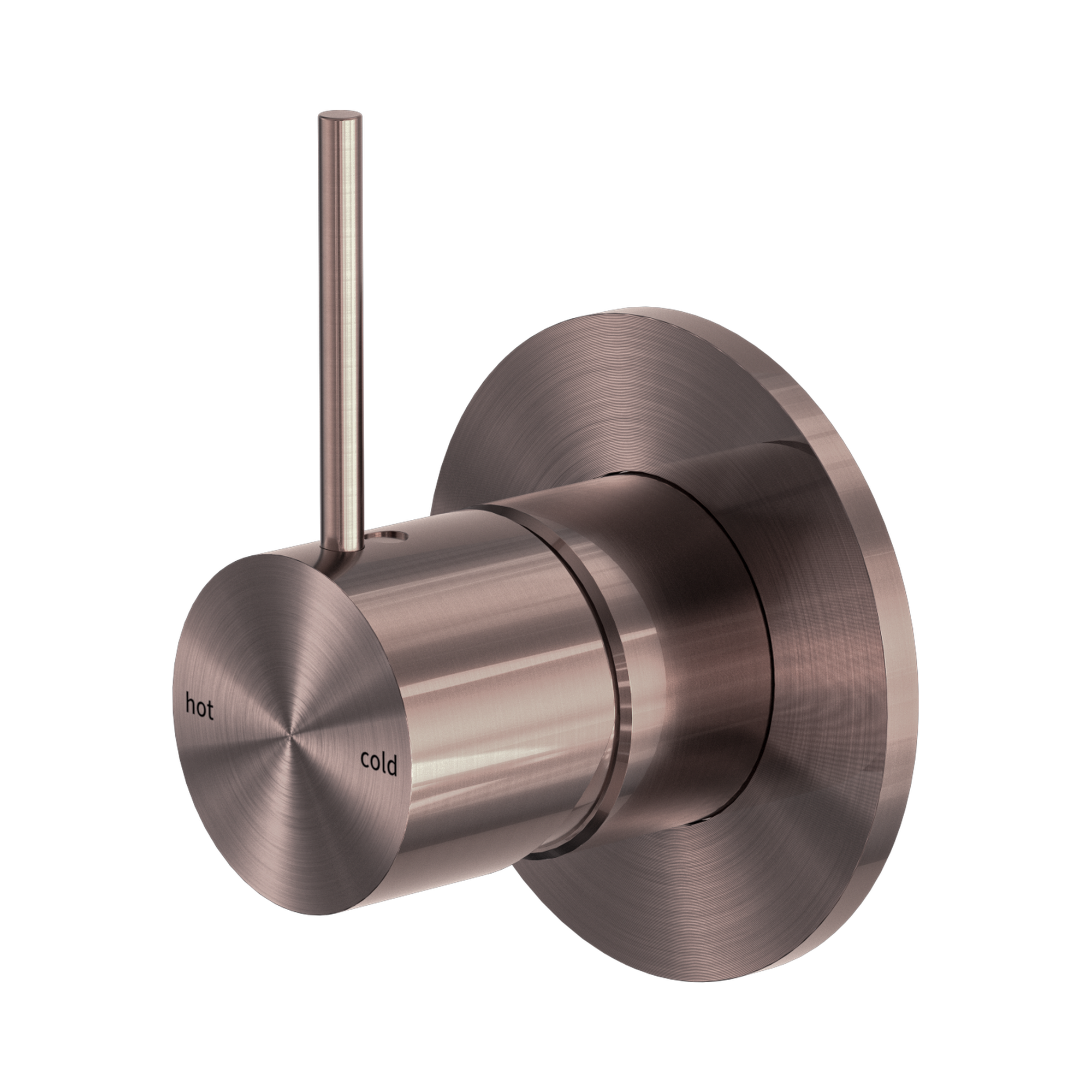 Mecca Shower Mixer Handle Up 80mm Plate