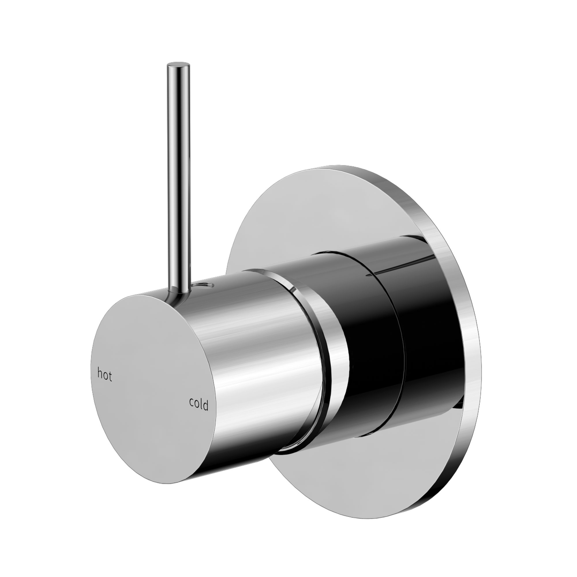 Mecca Shower Mixer Handle Up 80mm Plate