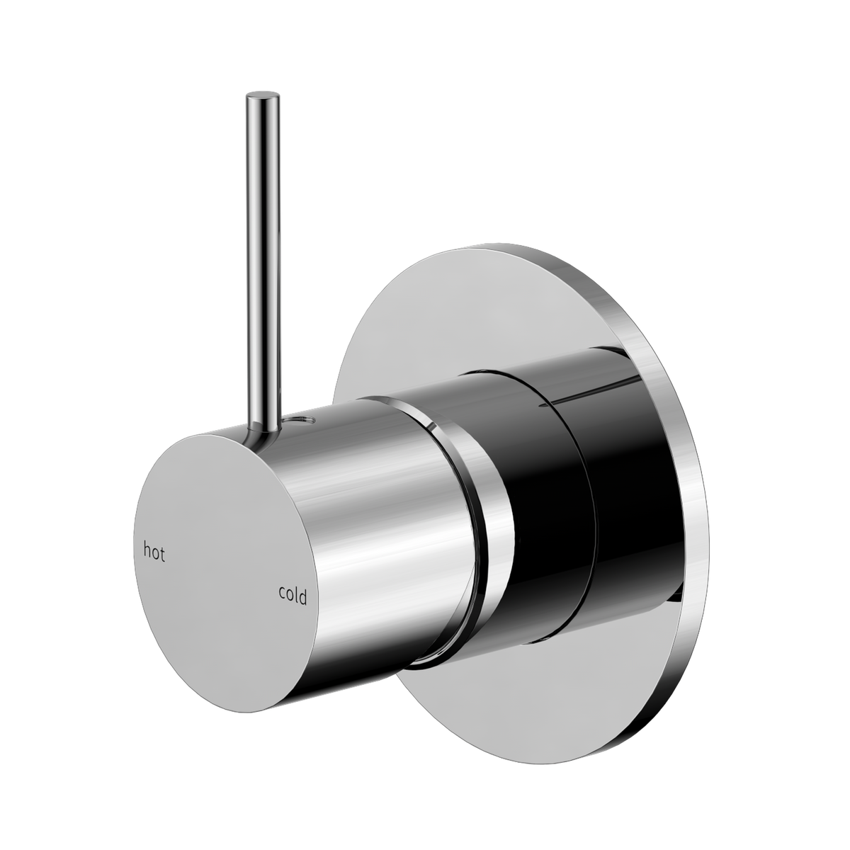 Mecca Shower Mixer Handle Up 80mm Plate