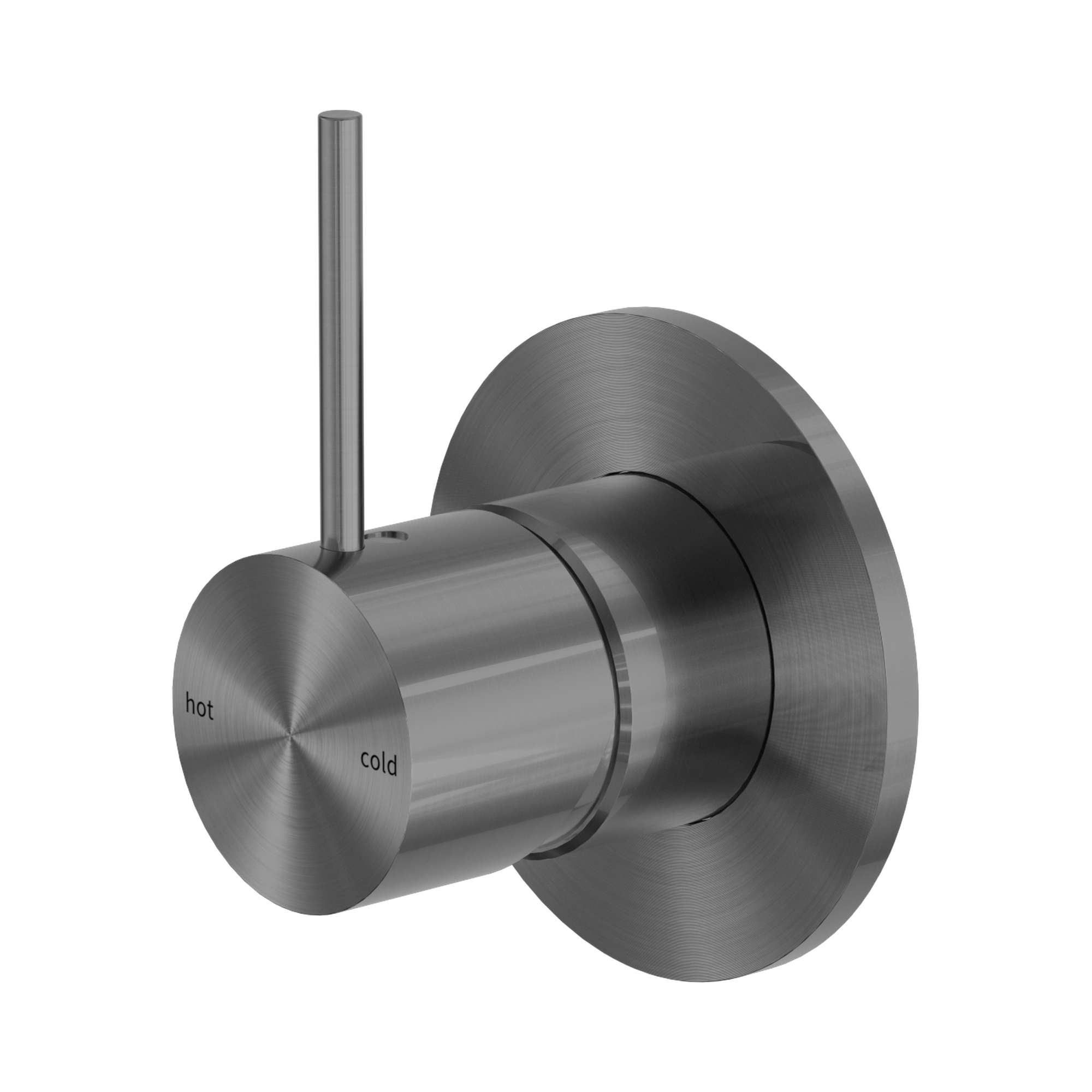 Mecca Shower Mixer Handle Up 80mm Plate