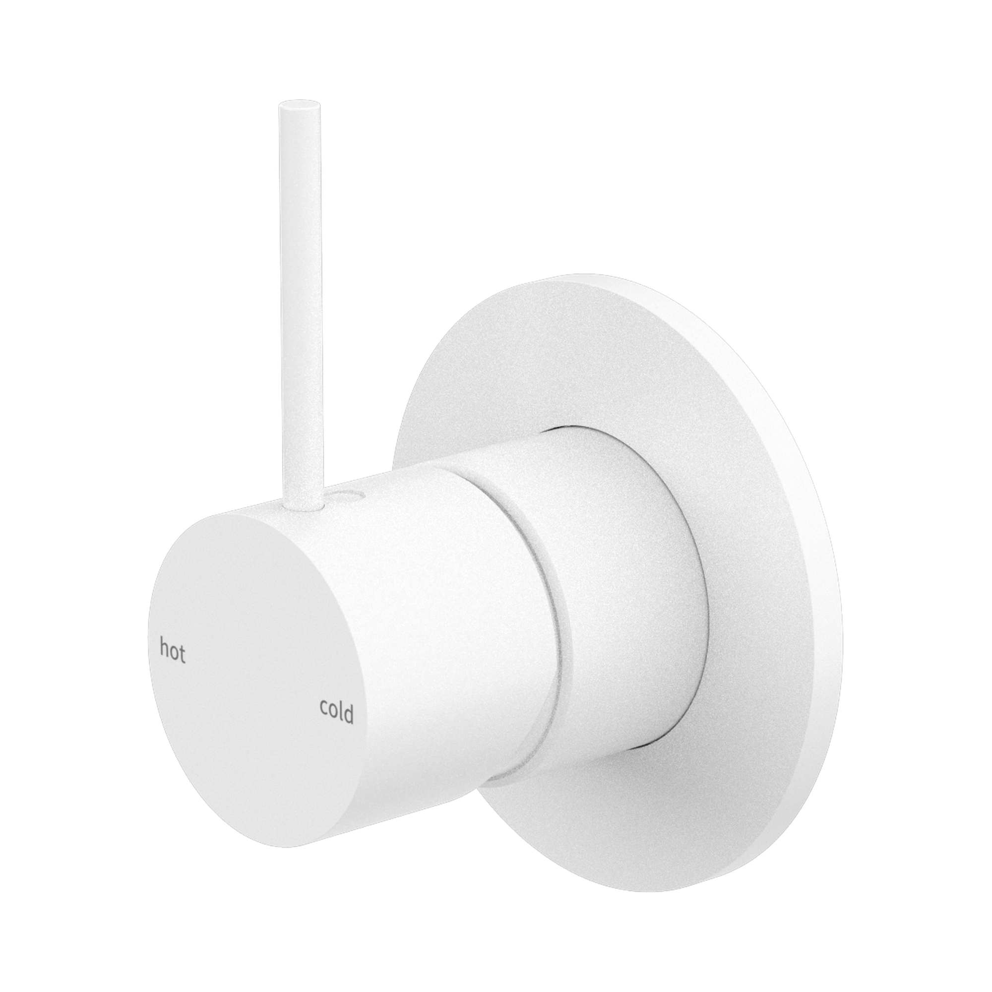 Mecca Shower Mixer Handle Up 80mm Plate