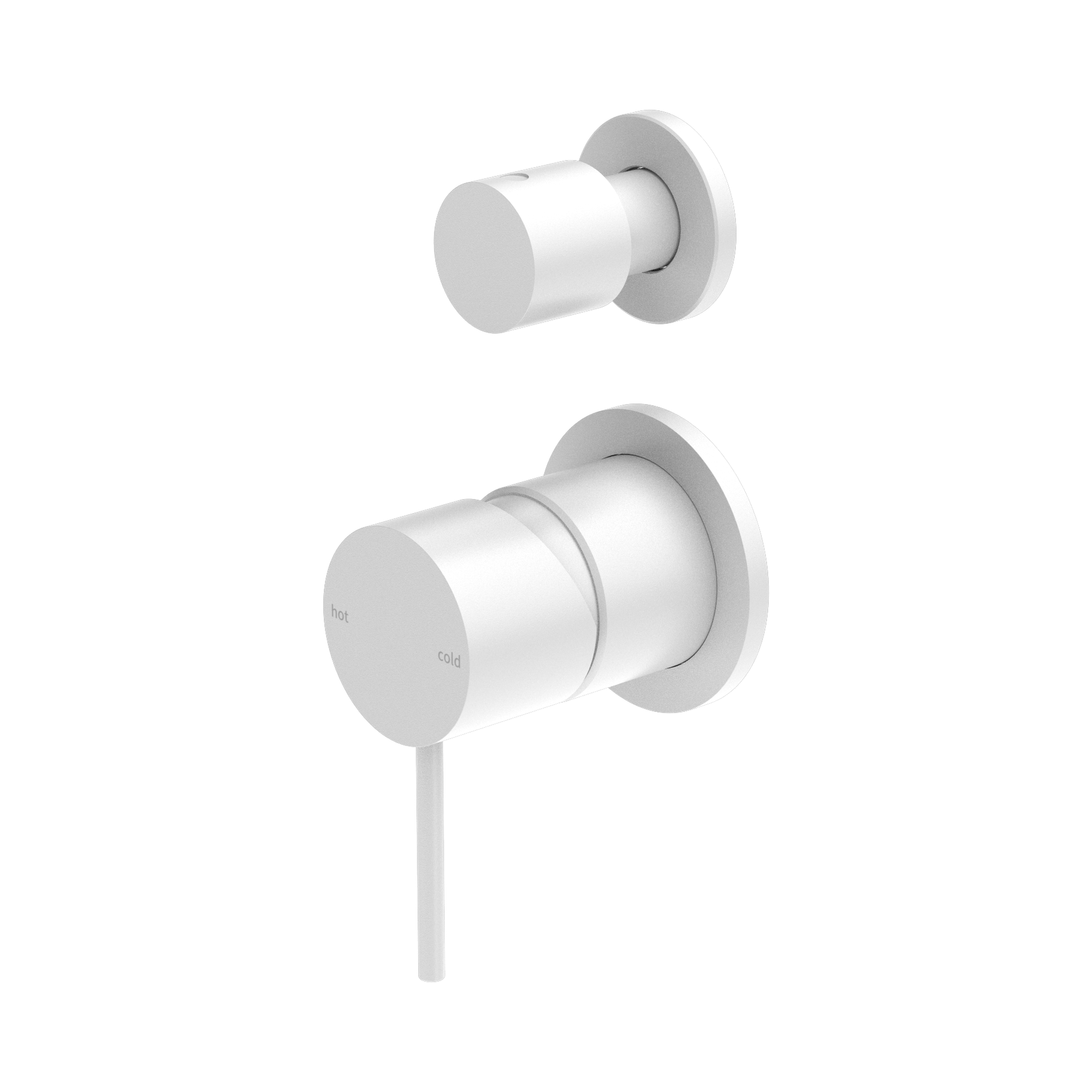 Mecca Shower Mixer With Diverter Separate Back Plate