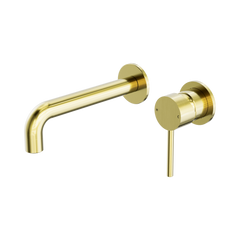 Dolce Wall Basin/Bath Mixer Separate Back Plate