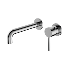 Dolce Wall Basin/Bath Mixer Separate Back Plate