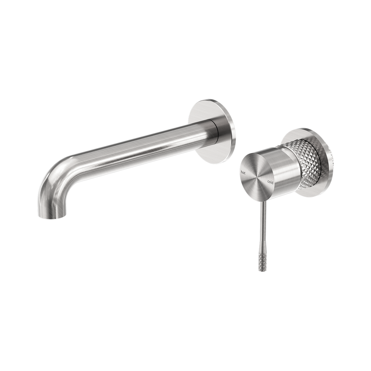 Opal Wall Basin/Bath Mixer Separate Back Plate 185mm