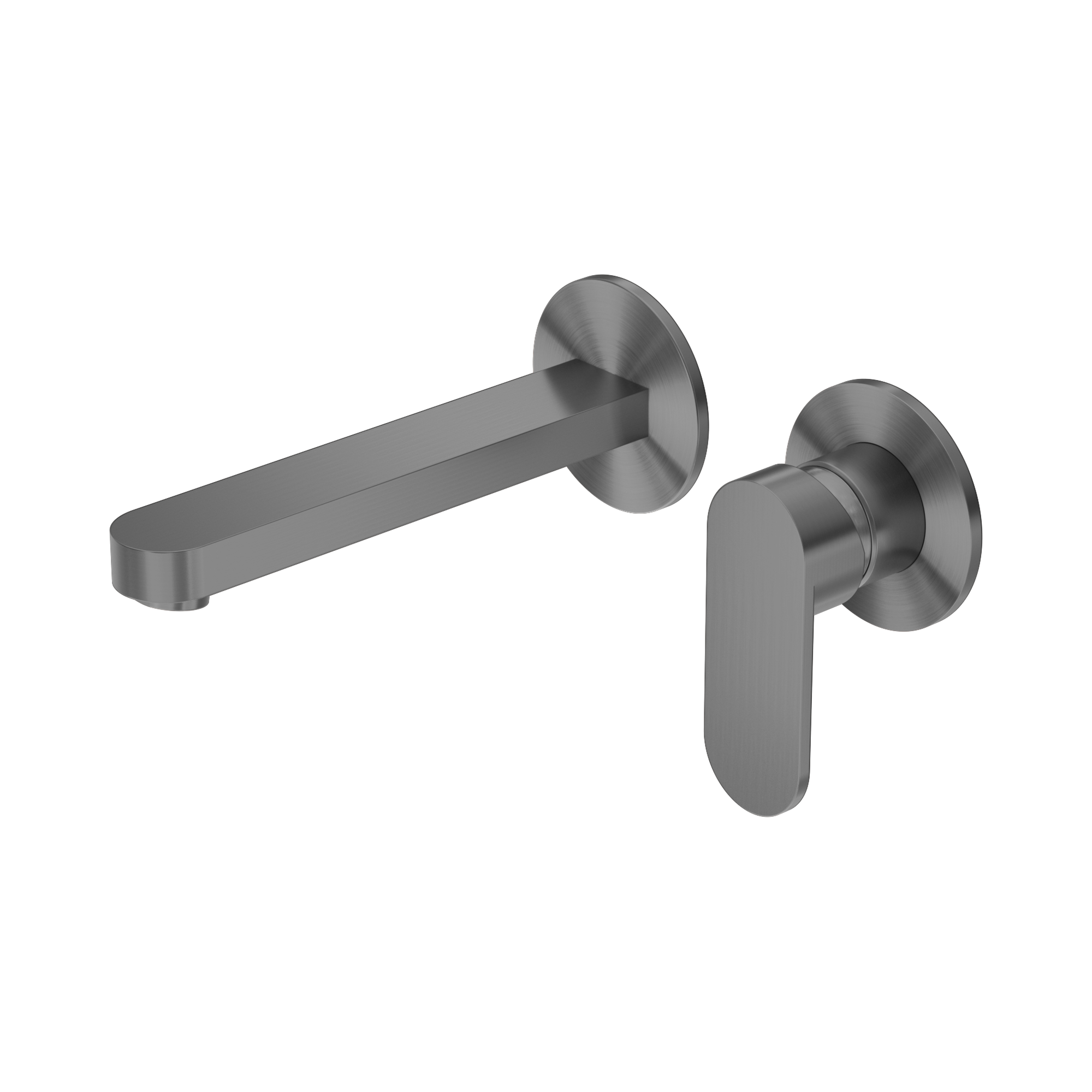 Ecco Wall Basin/Bath Mixer Separate Back Plate
