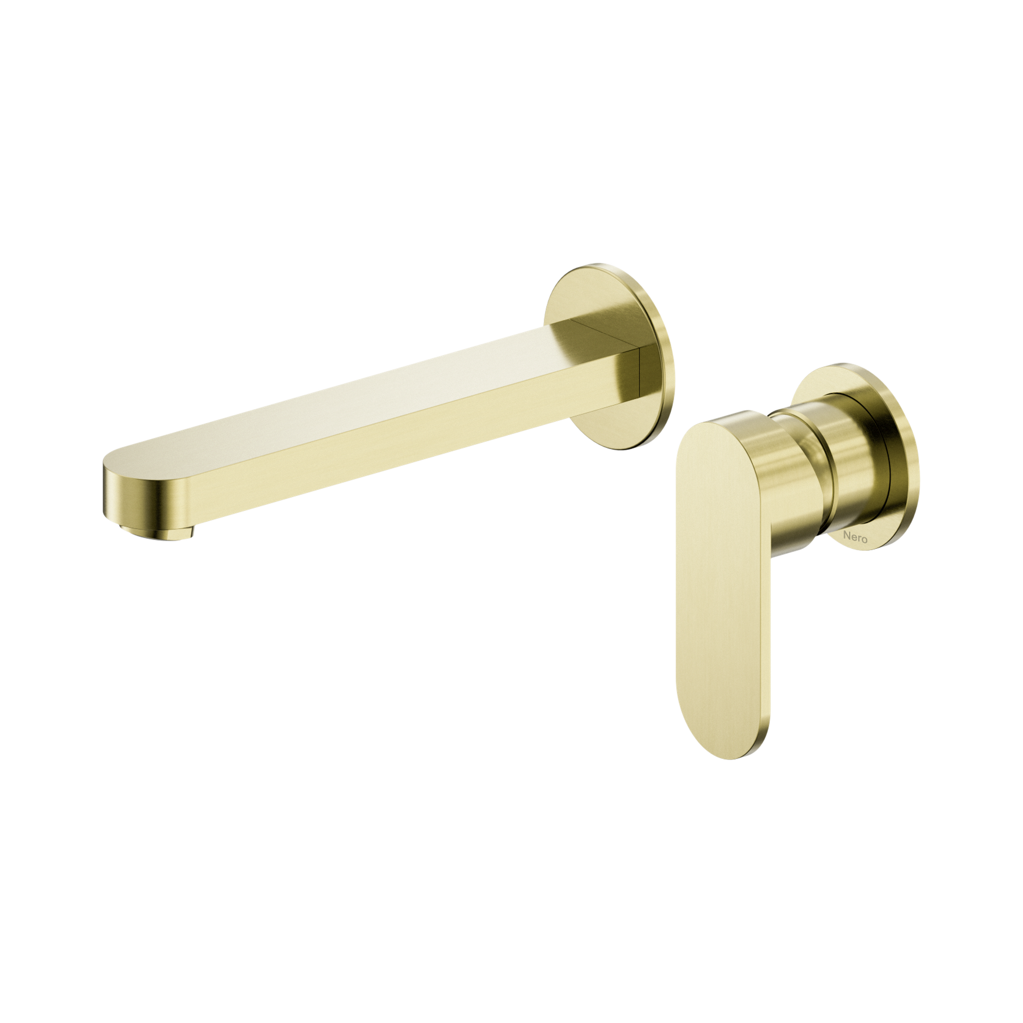 Ecco Wall Basin/Bath Mixer Separate Back Plate 60mm