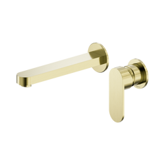 Ecco Wall Basin/Bath Mixer Separate Back Plate 60mm