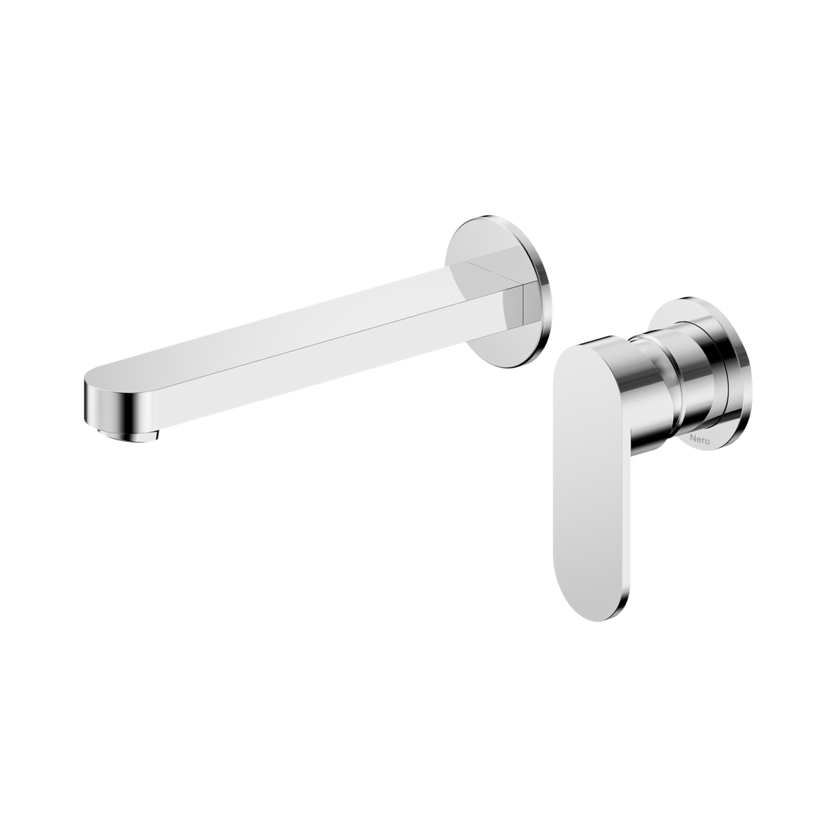 Ecco Wall Basin/Bath Mixer Separate Back Plate 60mm