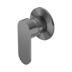 Ecco Shower Mixer 80mm Round Plate