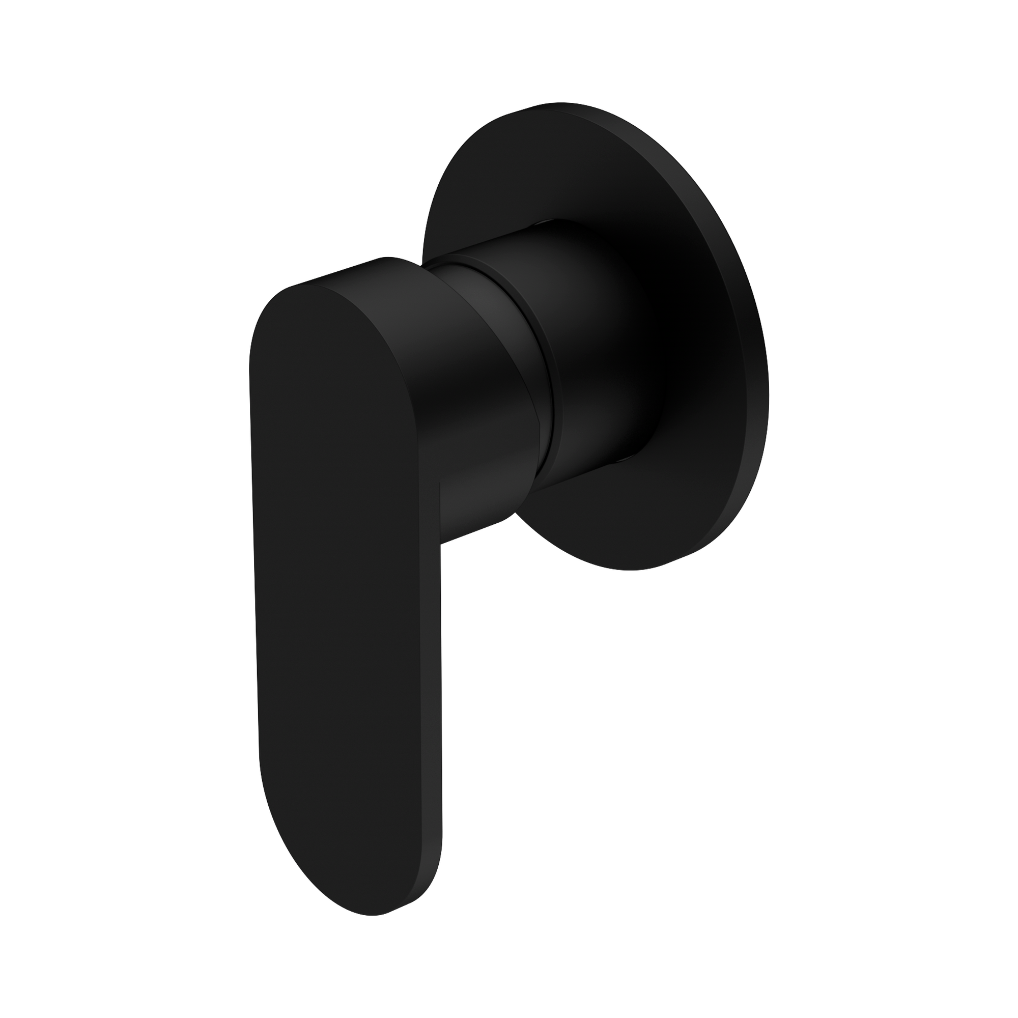 Ecco Shower Mixer 80mm Round Plate