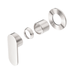 Ecco Shower Mixer 80mm Round Plate Trim Kits Only