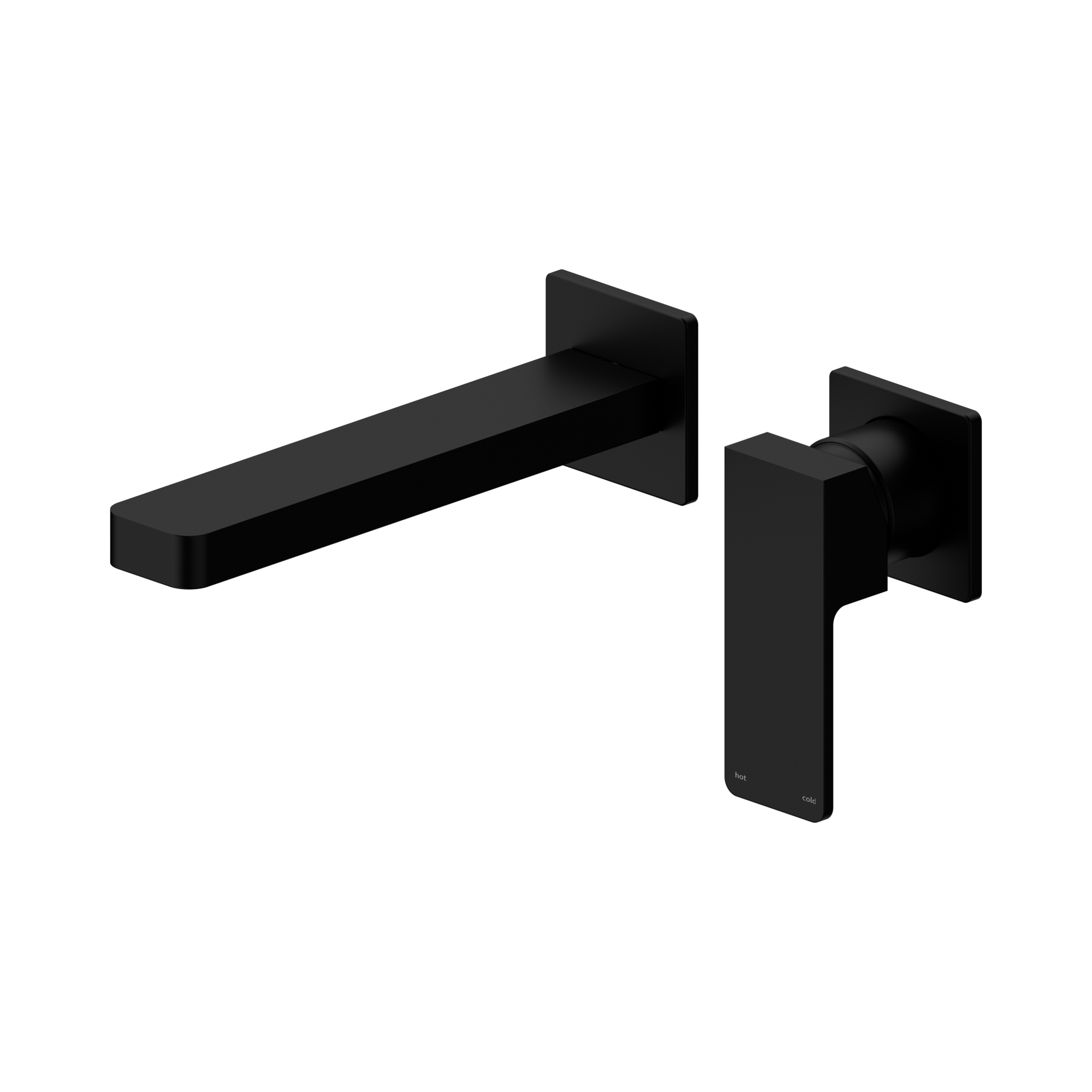 Celia Wall Basin/Bath Mixer Separate Back Plate