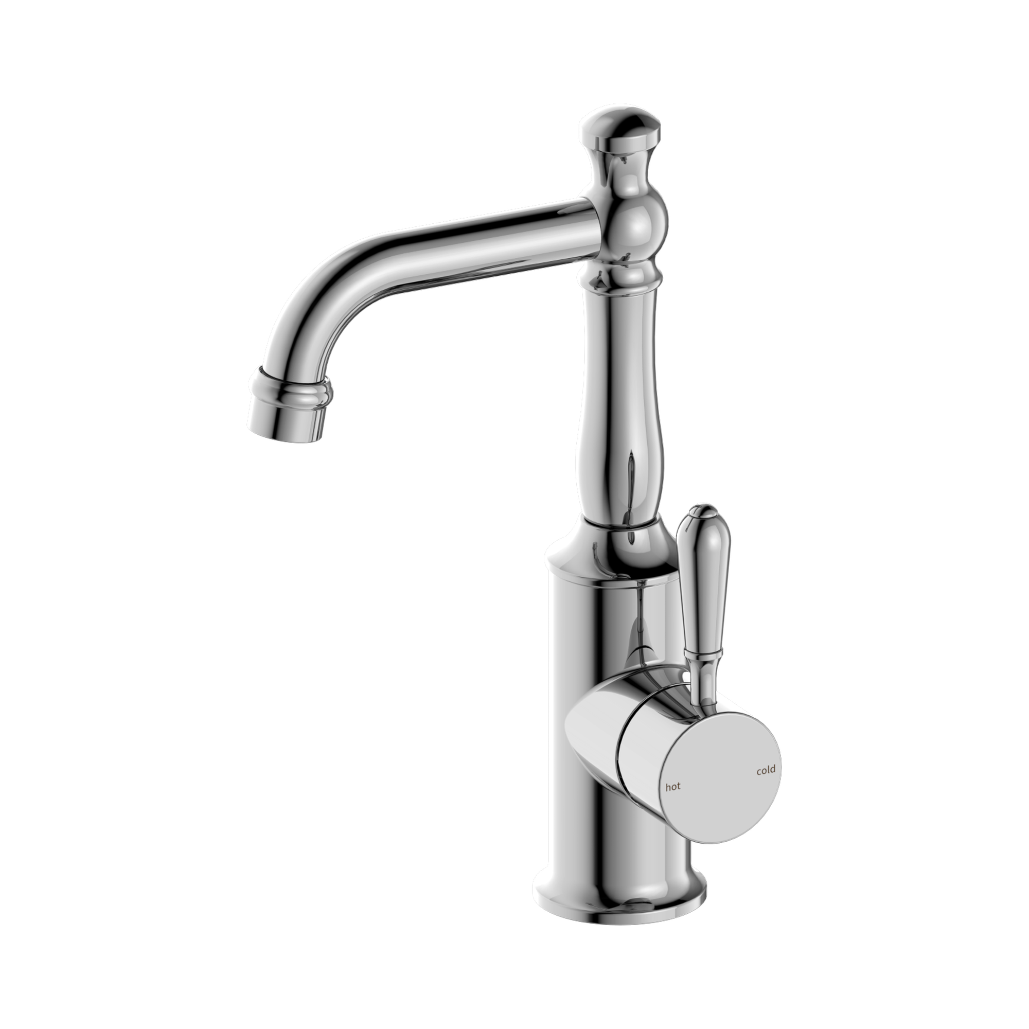 York Basin Mixer With Metal Lever