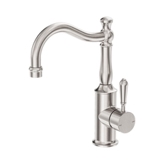 York Basin Mixer Hook Spout With Metal Lever