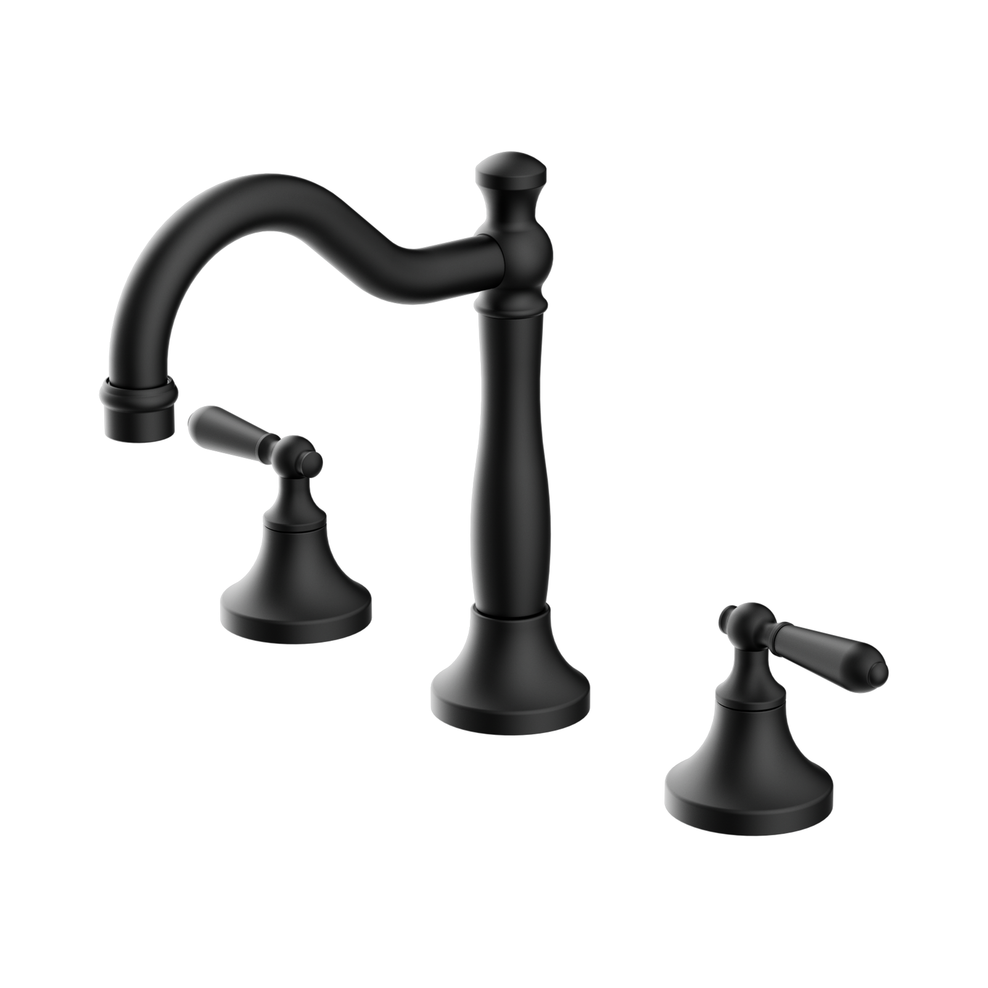 York Basin Set With Metal Lever
