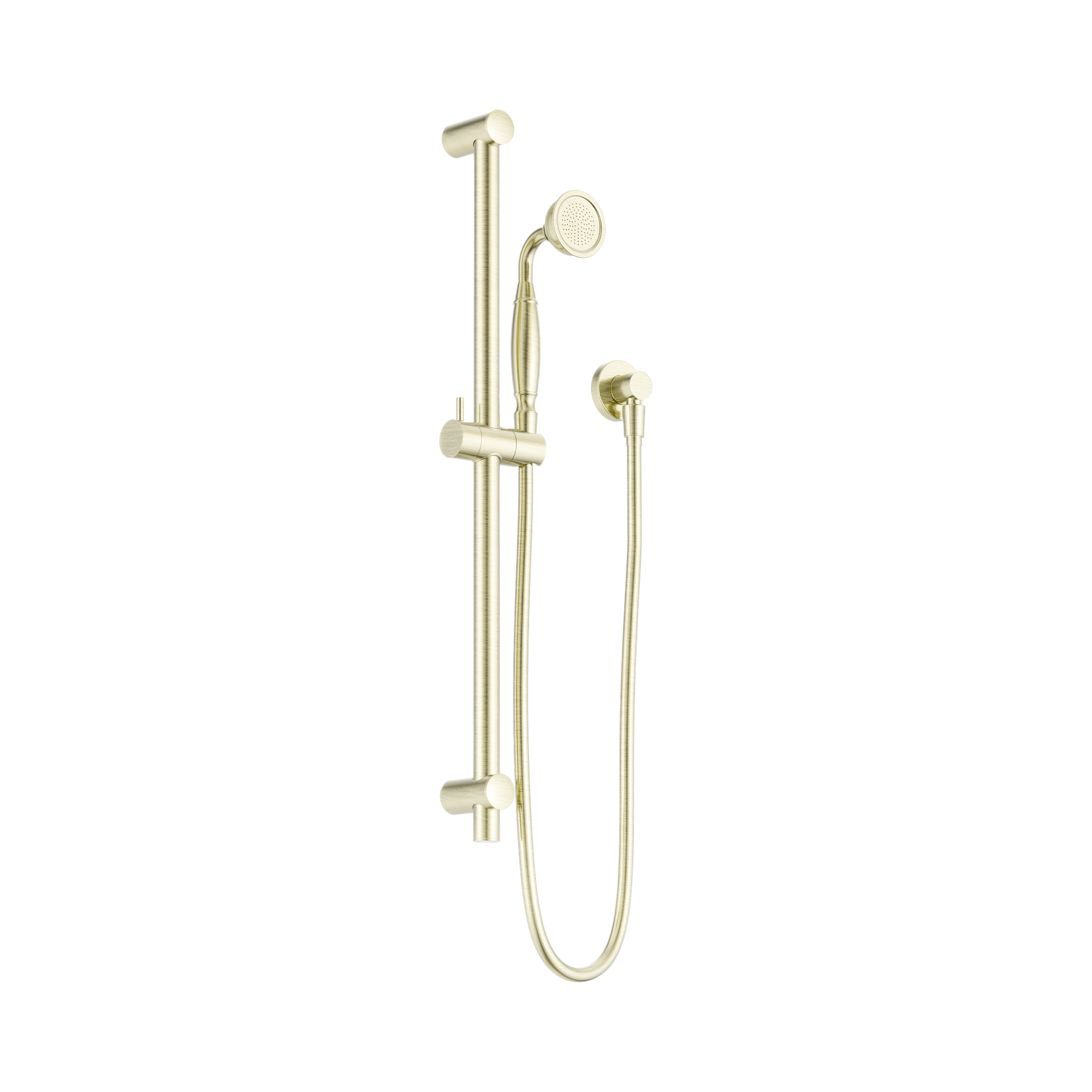 York Shower Rail With Metal Hand Shower