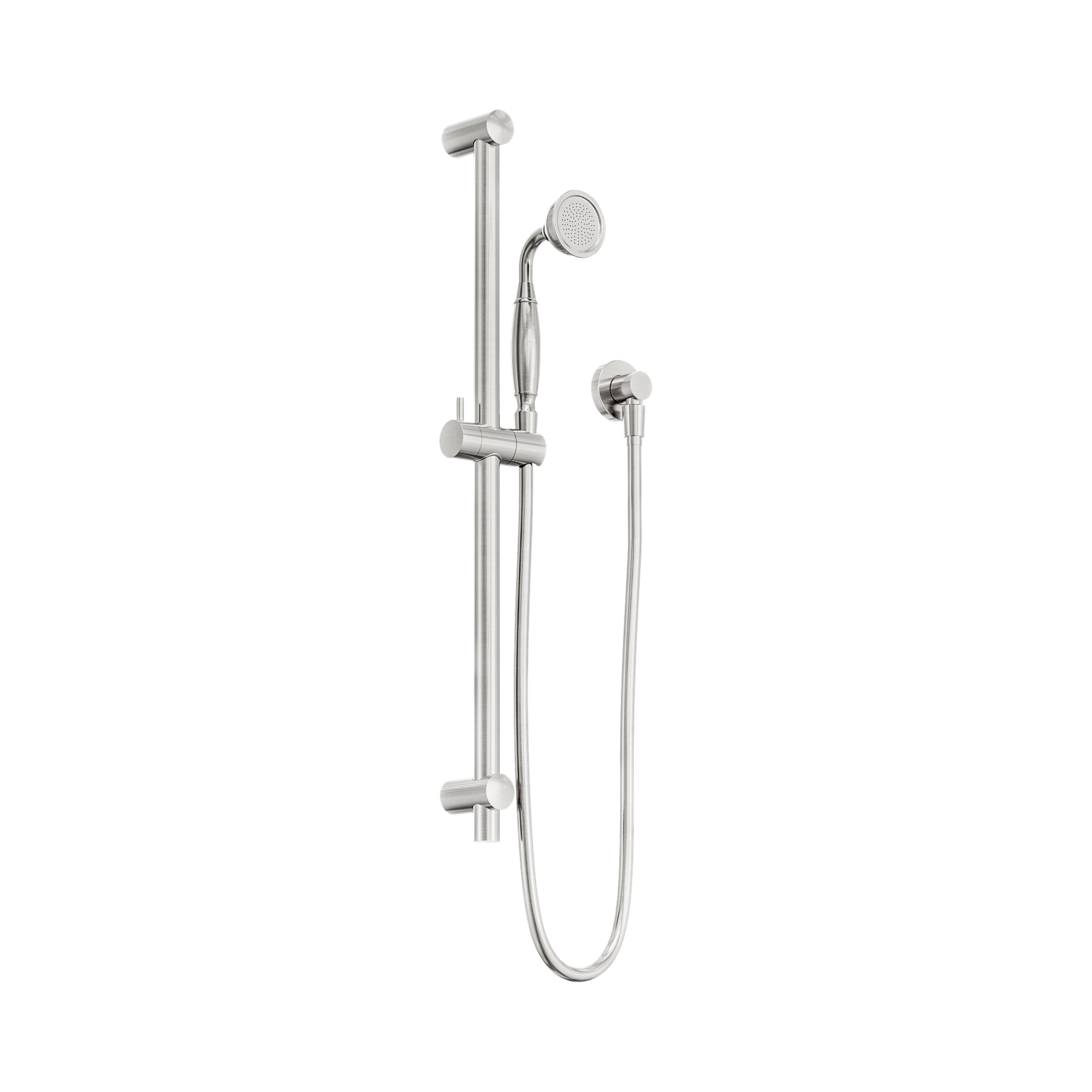 York Shower Rail With Metal Hand Shower