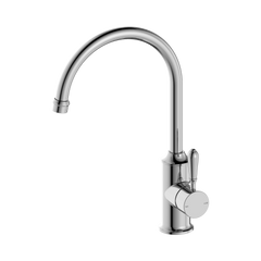 York Kitchen Mixer Gooseneck Spout With Metal Lever