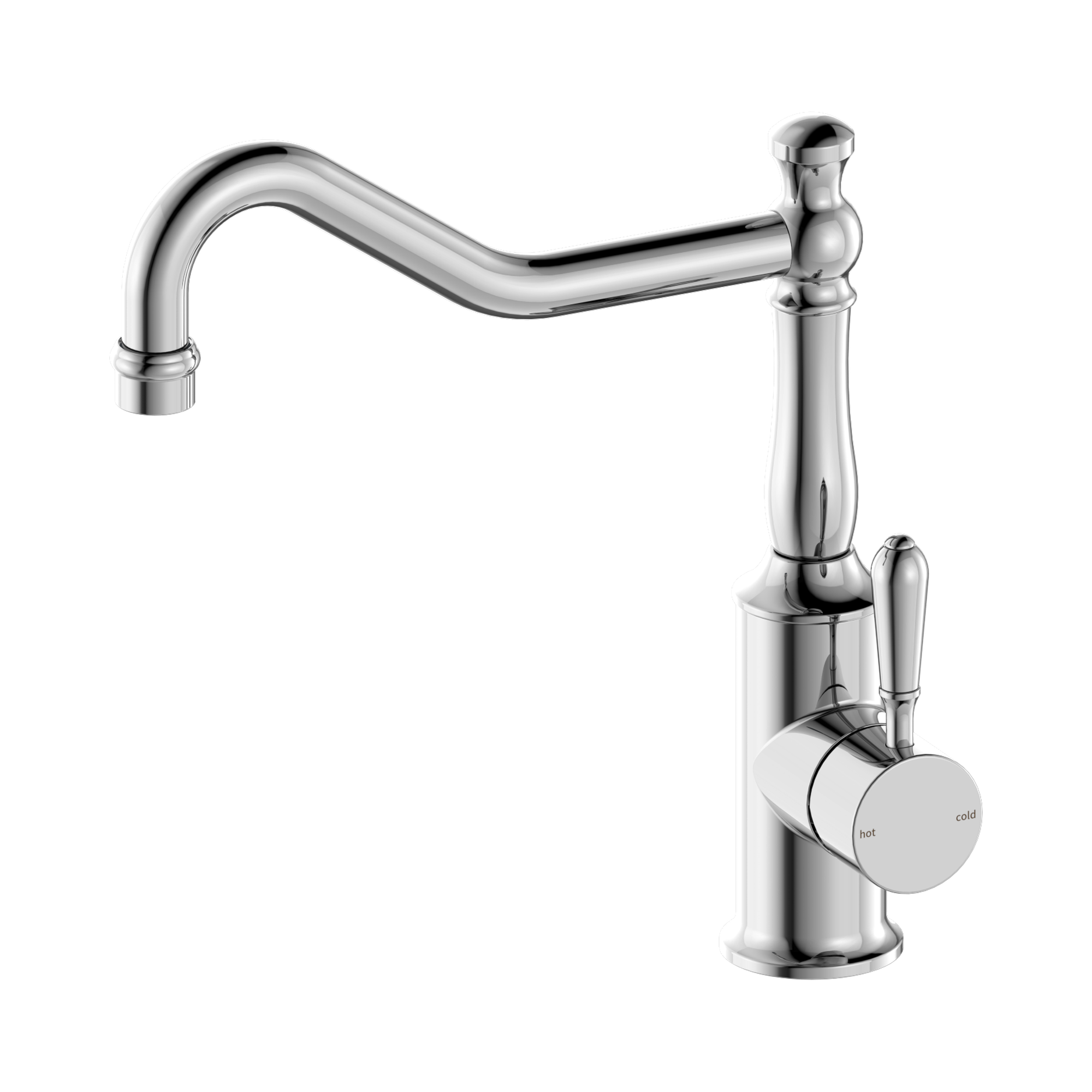 York Kitchen Mixer Hook Spout With Metal Lever
