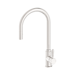 York Pull Out Sink Mixer With Vegie Spray Function With Metal Lever