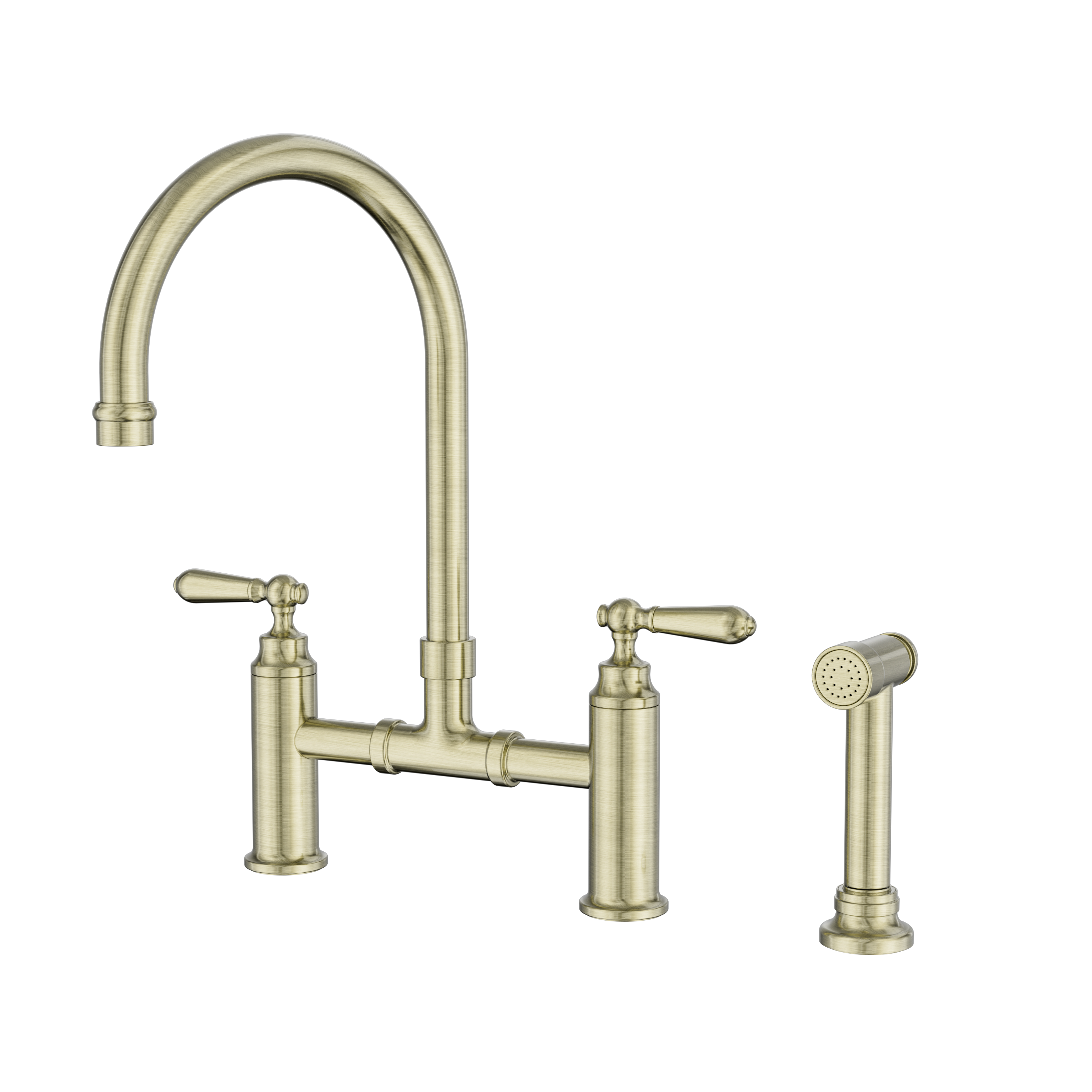 York Bridge Kitchen Set With Hand Spray