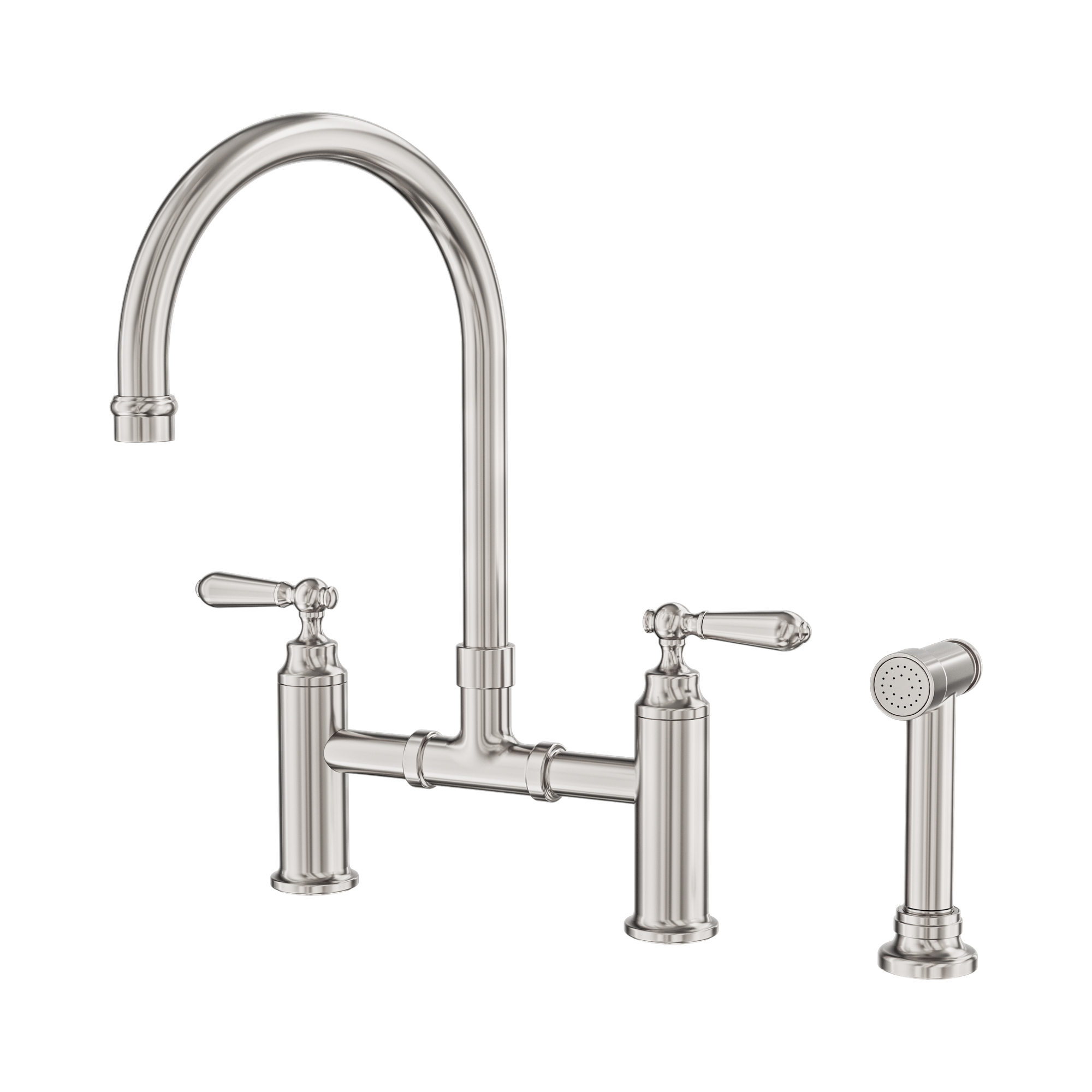 York Bridge Kitchen Set With Hand Spray