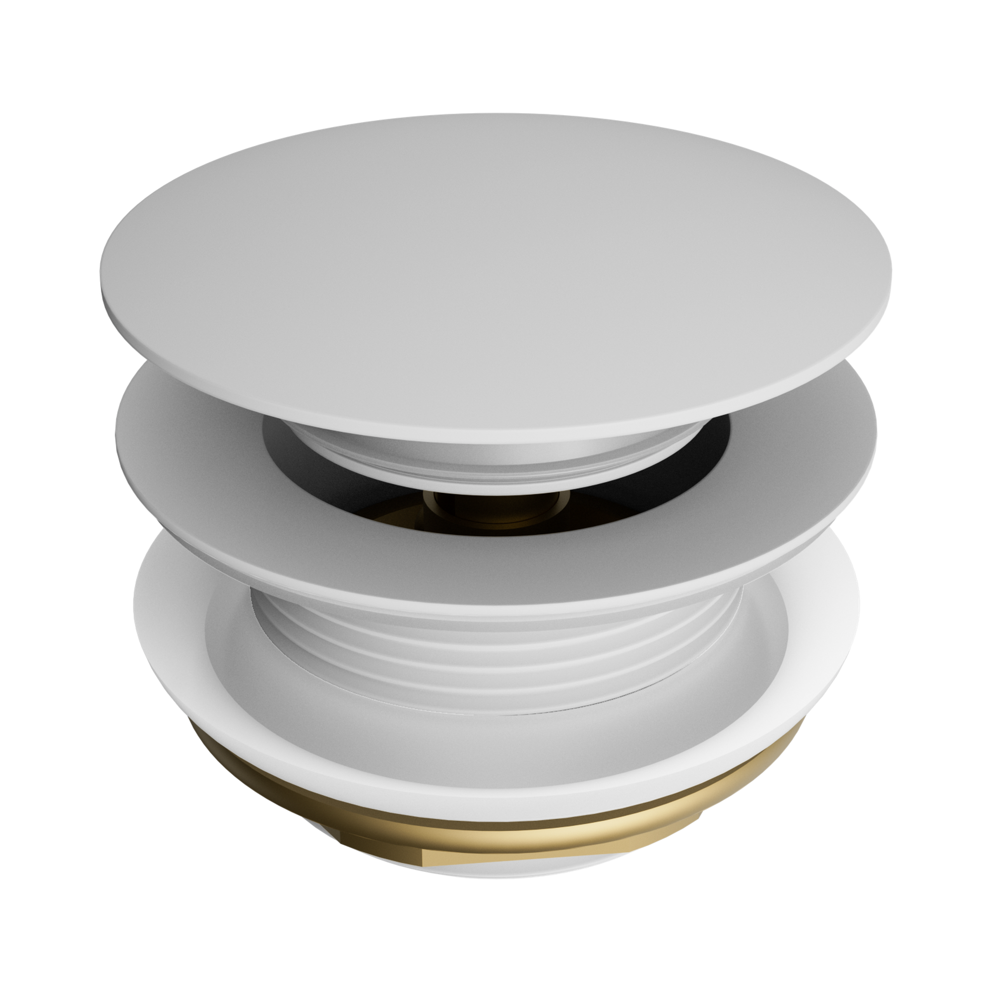 Short Pop Up Bath Waste 40mm