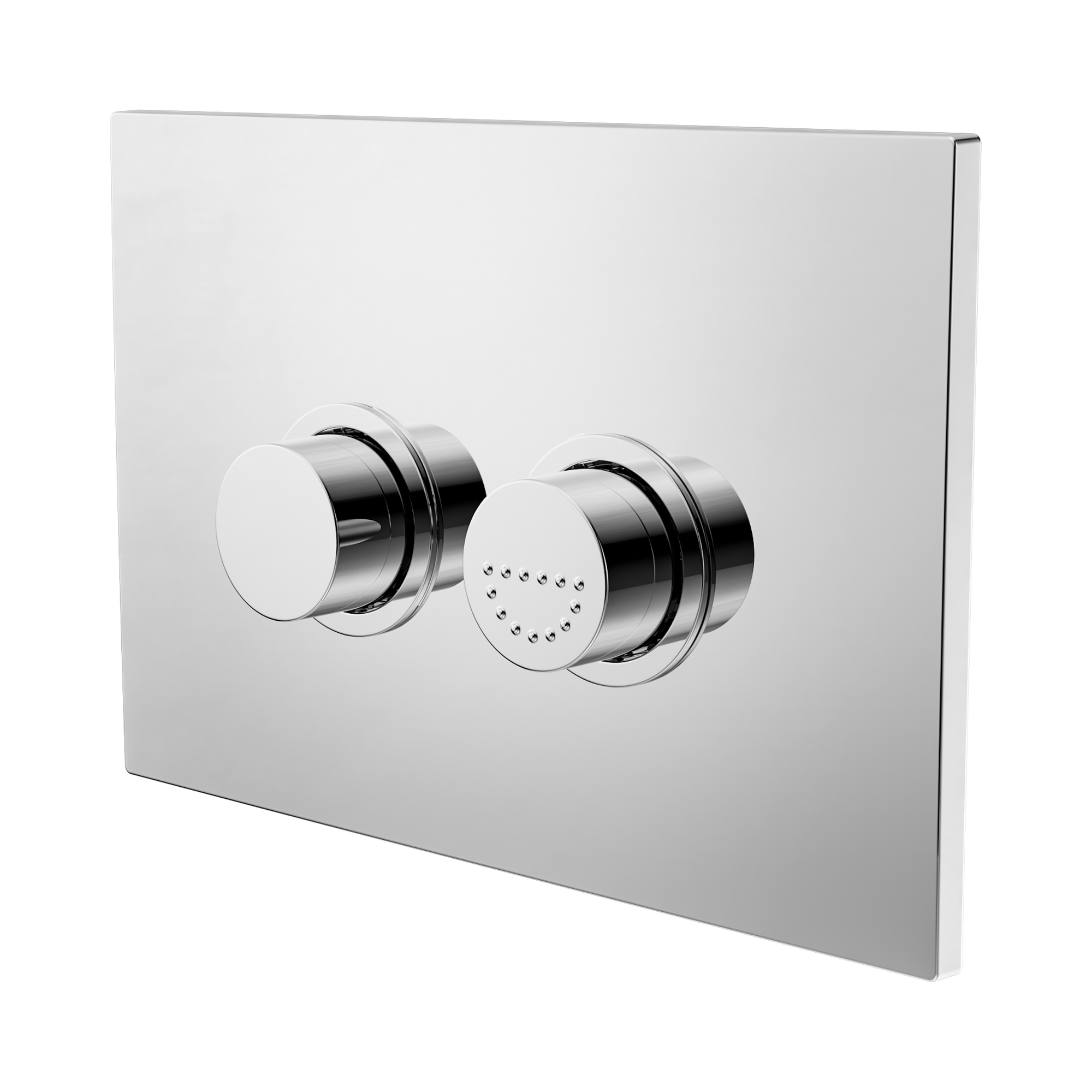 Mecca Care Raised Disabled Care Pneumatic Flush Buttons Plate DDA Accessible Toilet Compliant