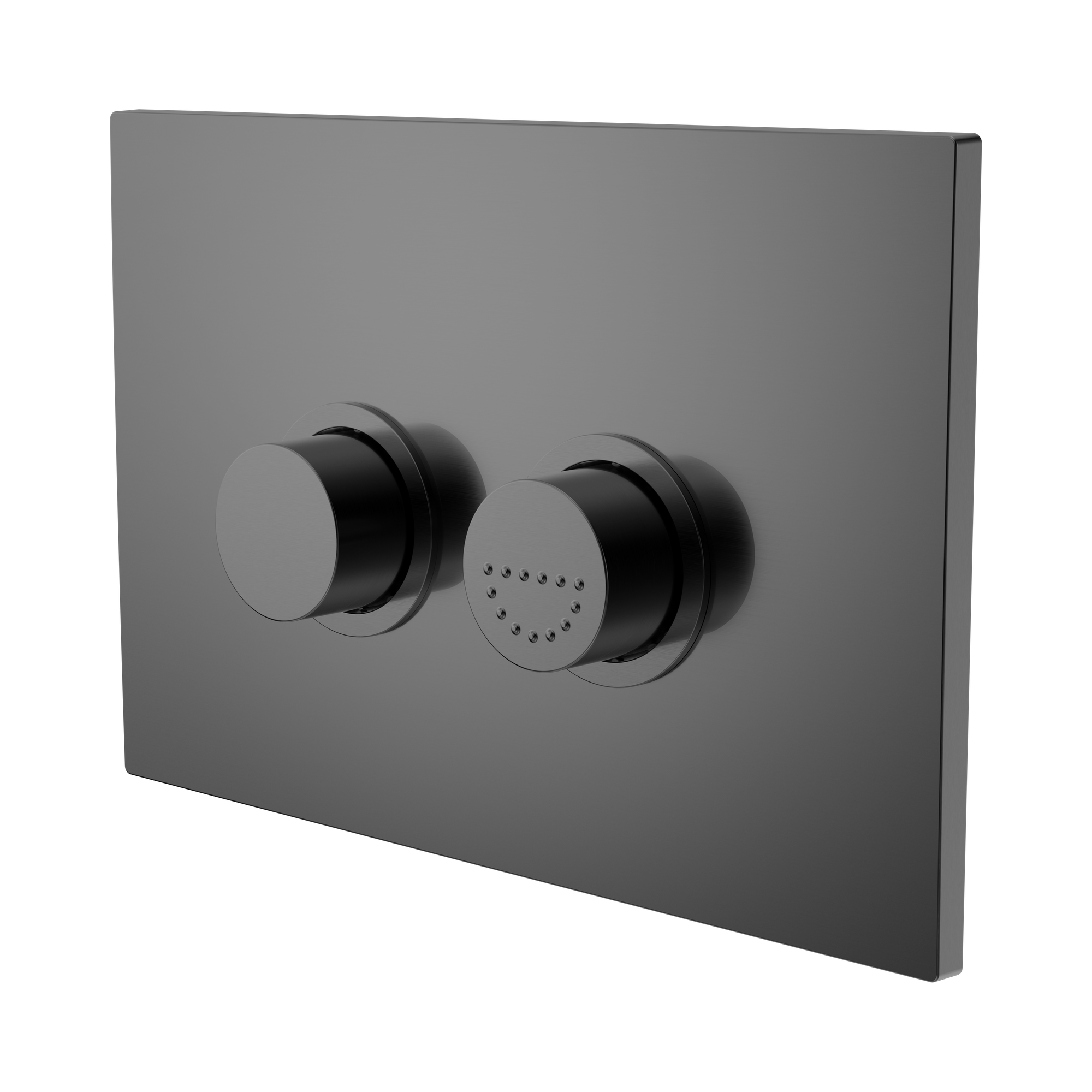 Mecca Care Raised Disabled Care Pneumatic Flush Buttons Plate DDA Accessible Toilet Compliant