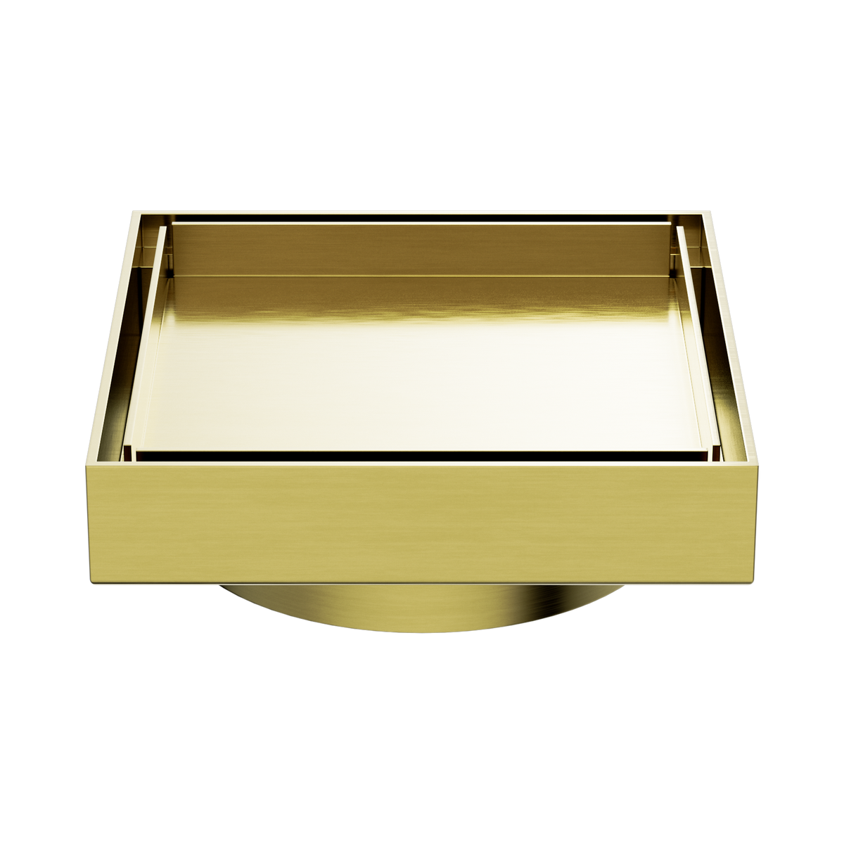 100mm Square Tile Insert Floor Waste 80mm Outlet