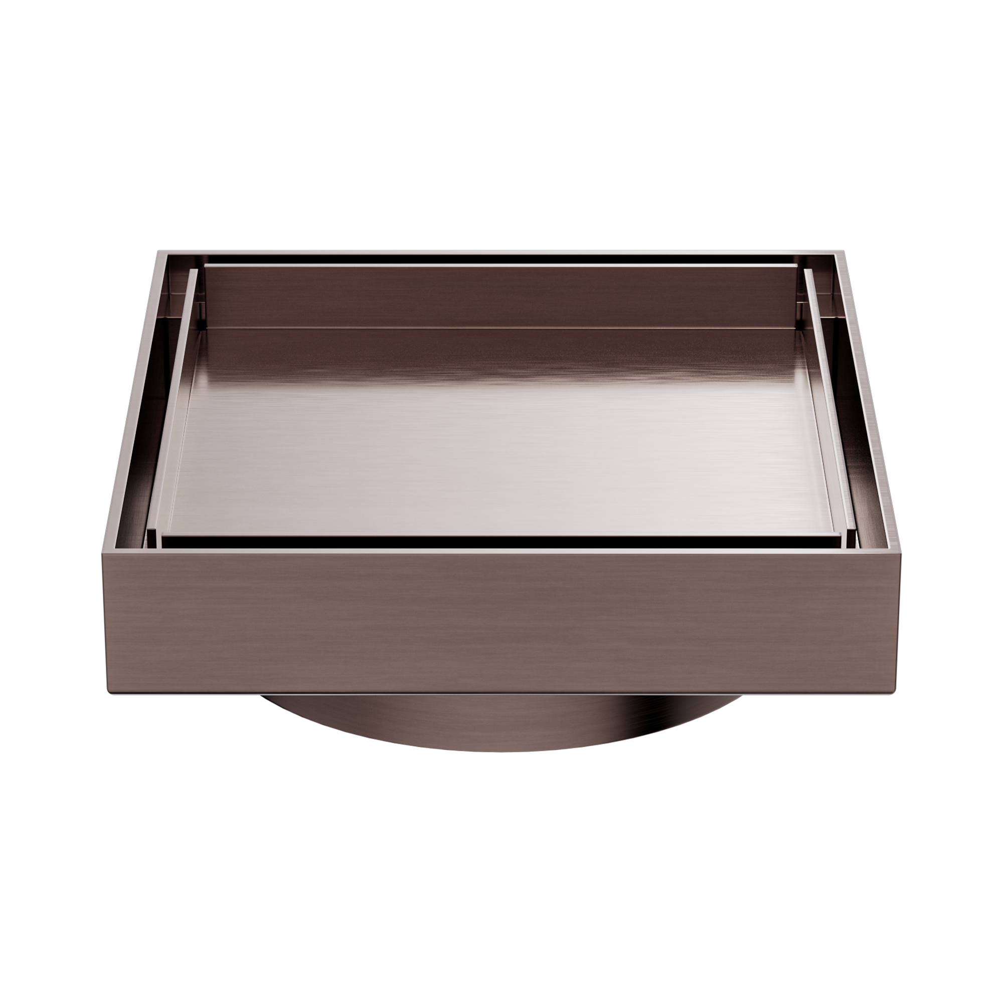 100mm Square Tile Insert Floor Waste 80mm Outlet