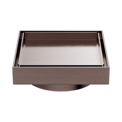 100mm Square Tile Insert Floor Waste 80mm Outlet