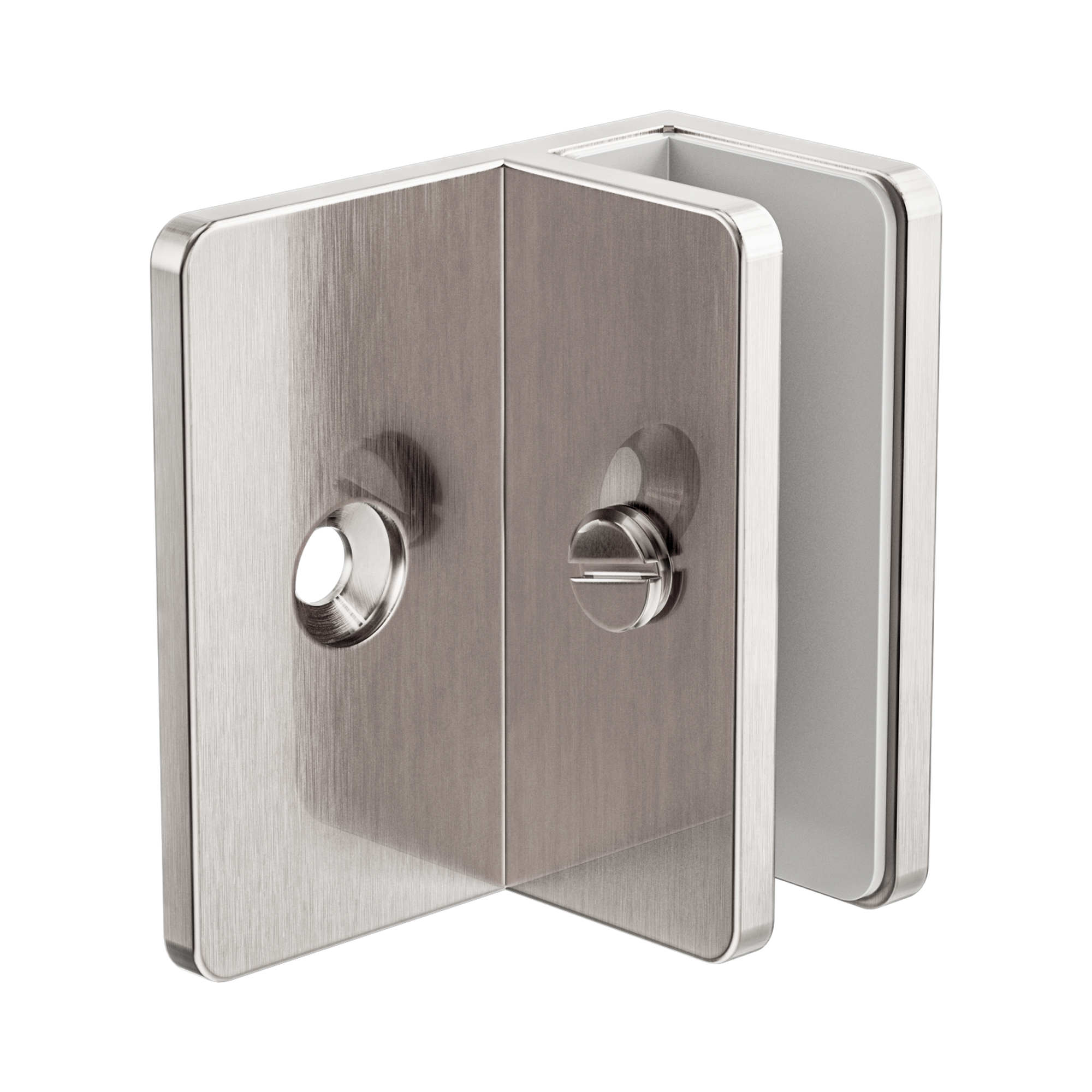 Shower F Bracket 10mm Glass