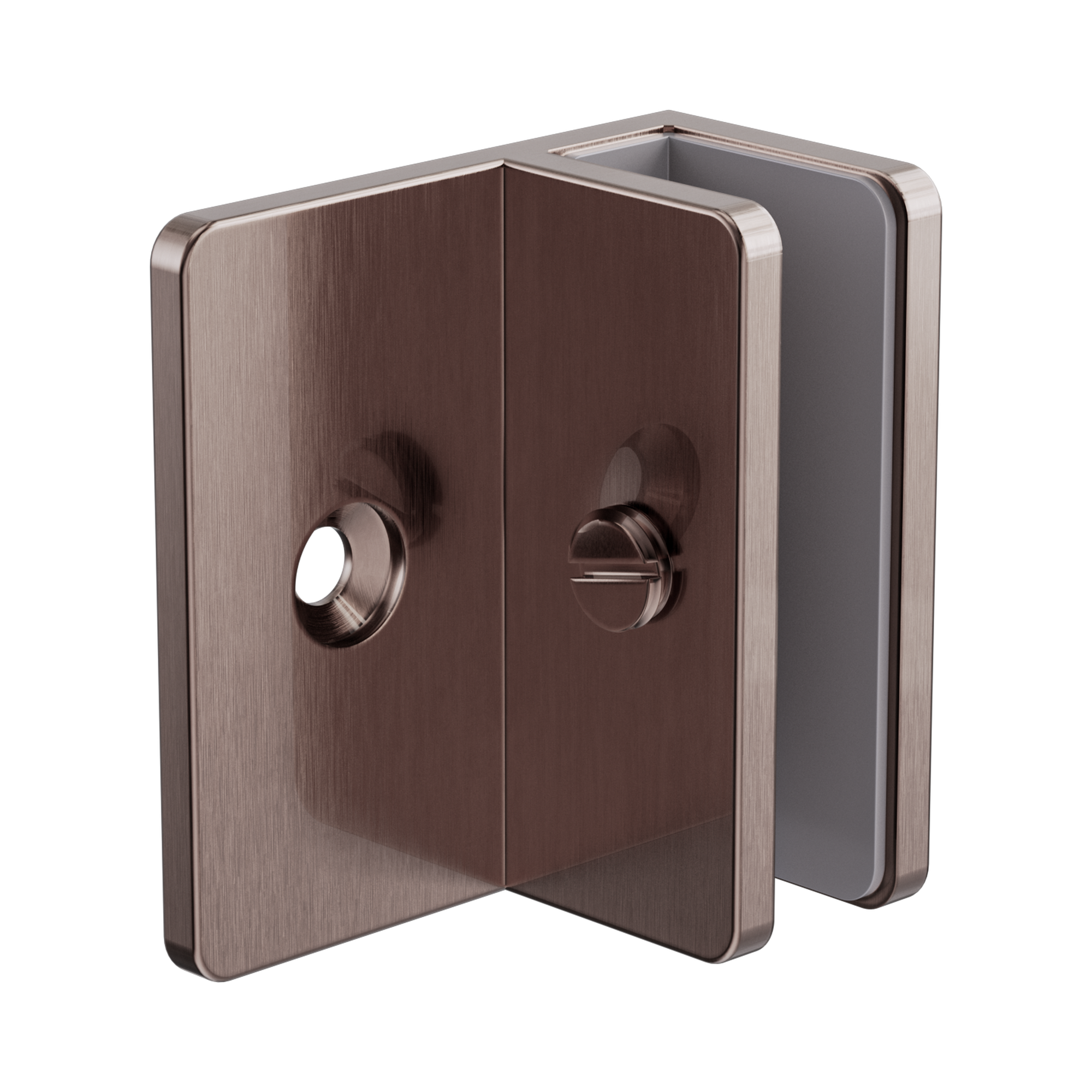 Shower F Bracket 10mm Glass