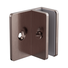 Shower F Bracket 10mm Glass
