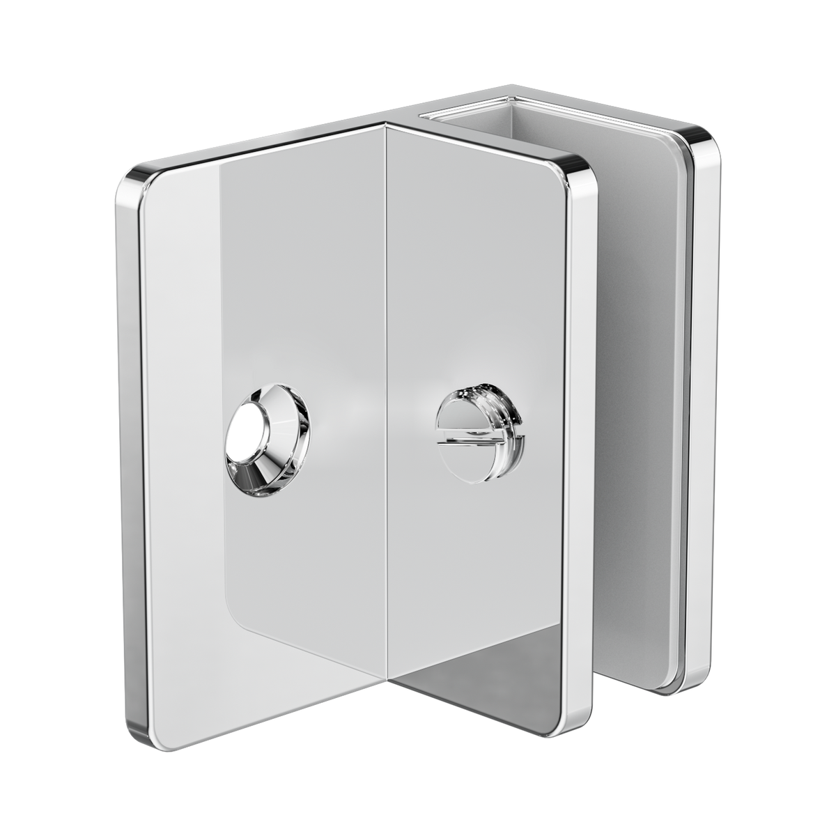 Shower F Bracket 10mm Glass