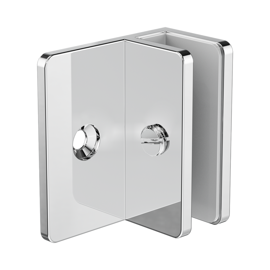 Shower F Bracket 10mm Glass