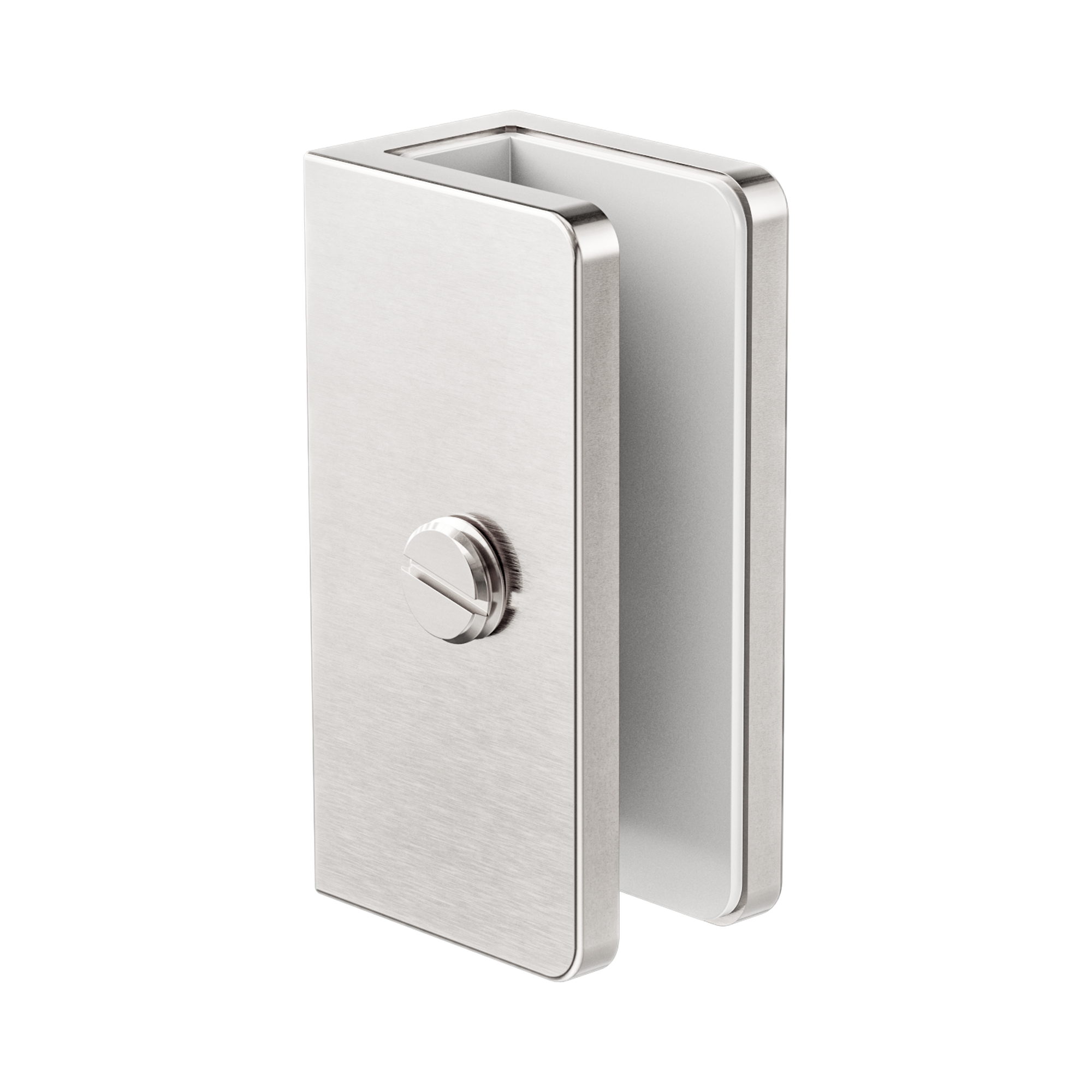 Shower U Bracket 10mm Glass