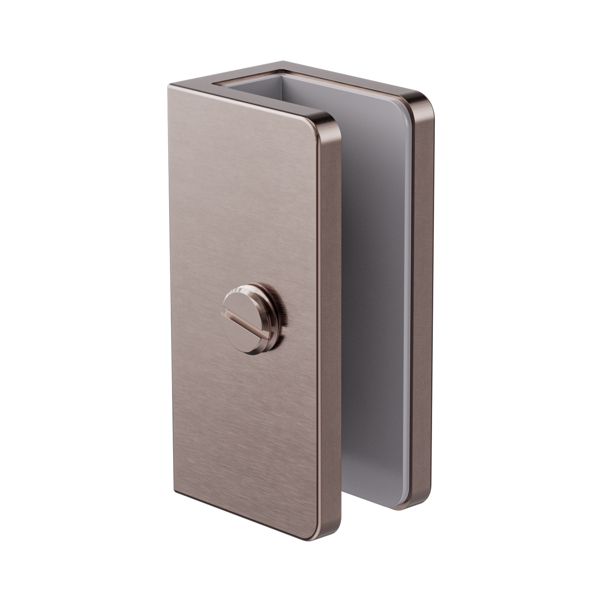 Shower U Bracket 10mm Glass