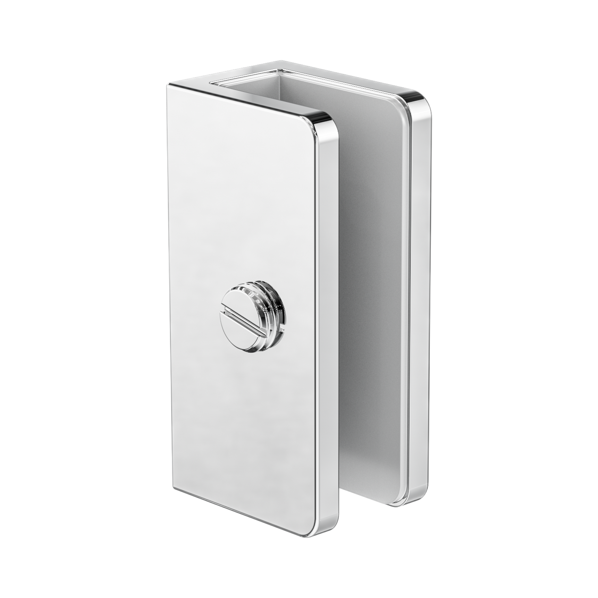Shower U Bracket 10mm Glass
