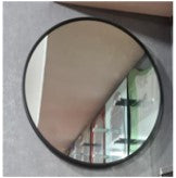 Neo Black Framed Mirror