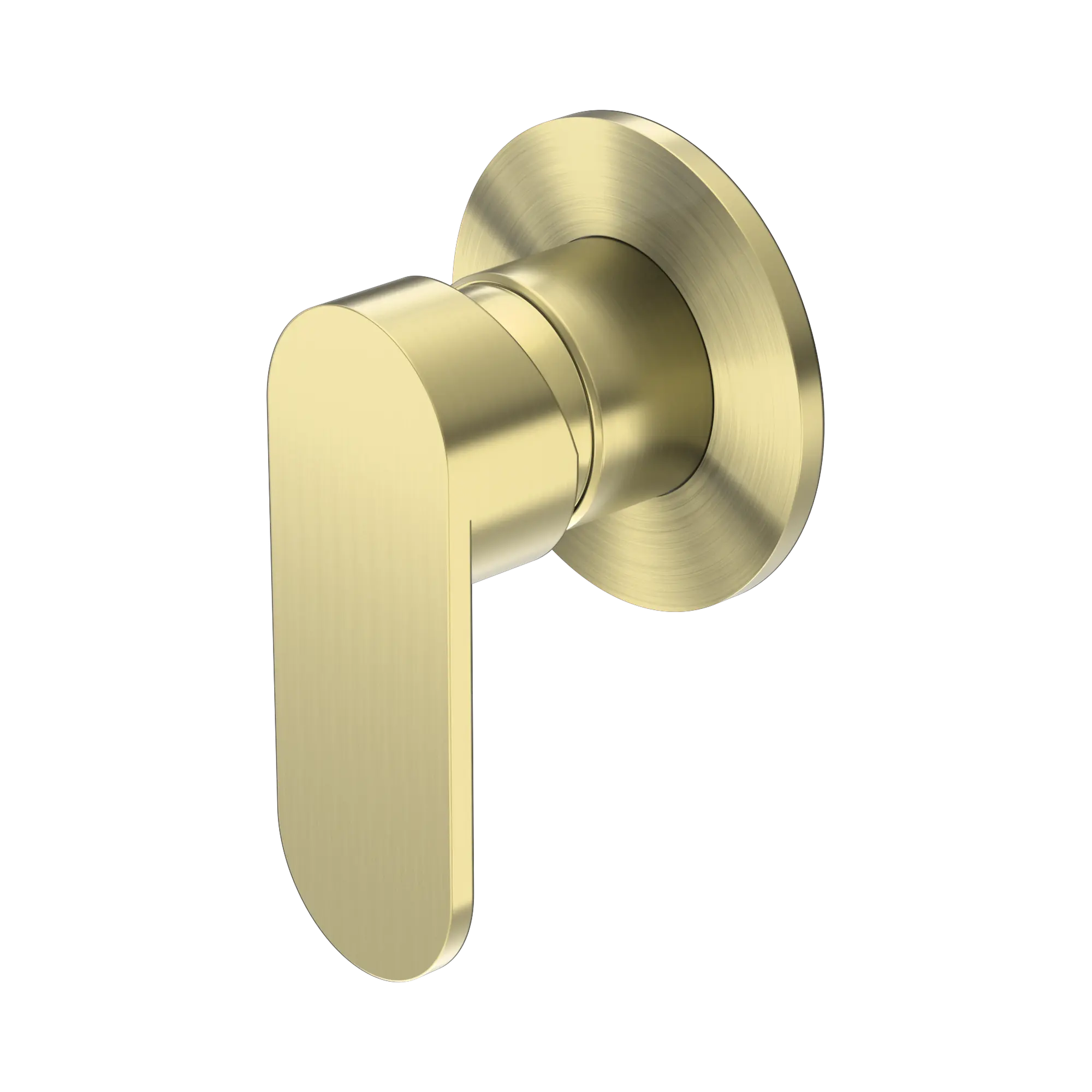 Ecco Shower Mixer 80mm Round Plate